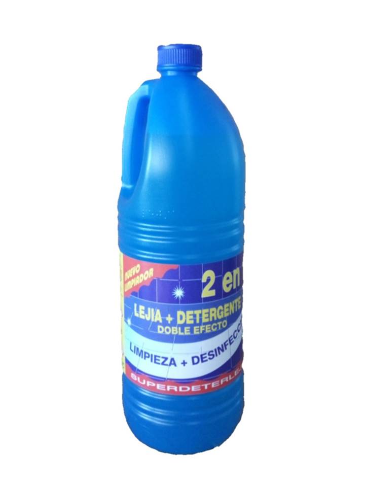 Lejia La Concha con detergente